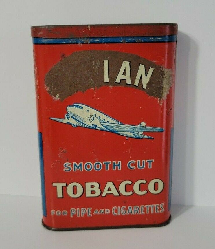💥 Hi-Plane TIN Smooth Cut Tobacco for Pipe and Cigarettes-Larus & Bros.