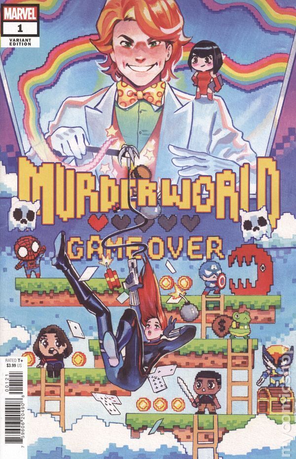 Murderworld Game Over 1B Gonzales Variant FN 2023 Stock Image