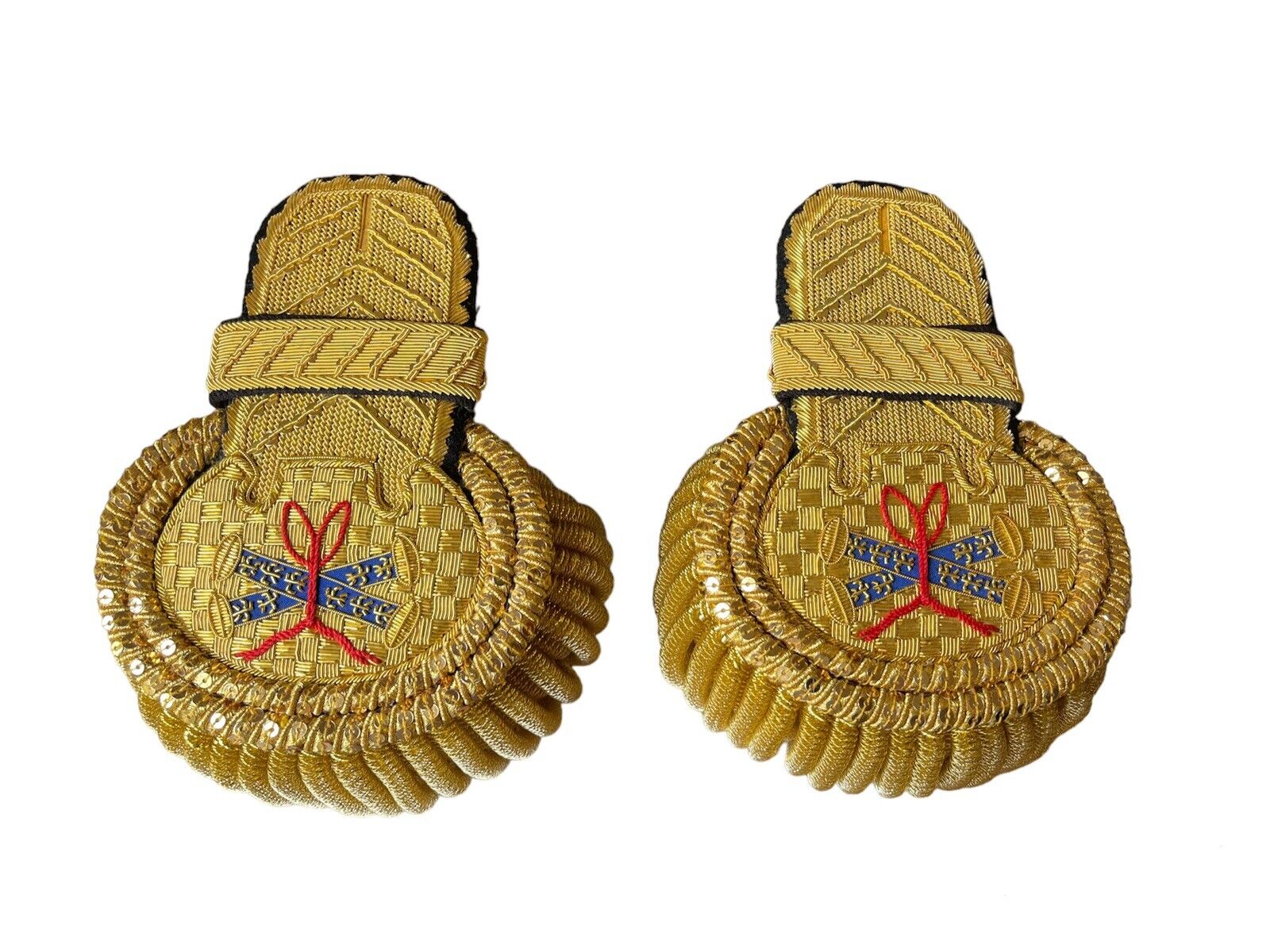 French 1st  Empire uniform / General's shoulder pads Epaulette