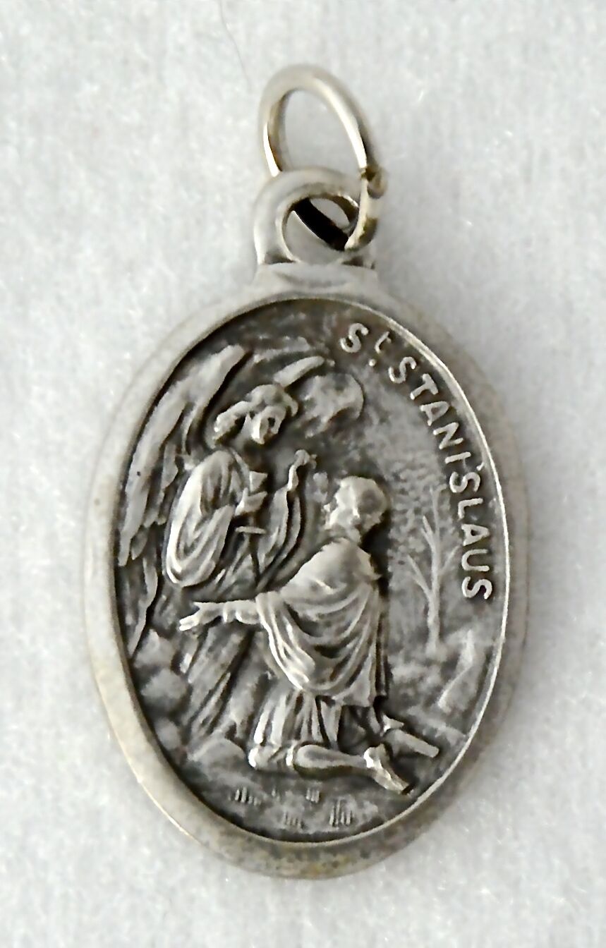 ST STANISLAUS Catholic Saint Medal patron saint medal charm NEW