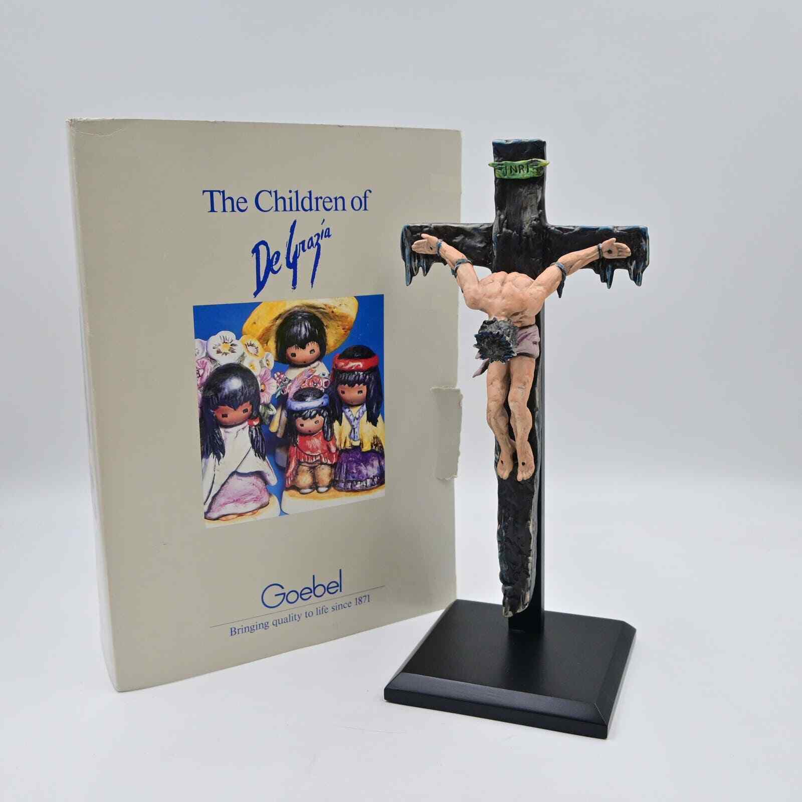 Vintage Goebel DeGrazia The Way Of The Cross The Crucifixion Figure In Box