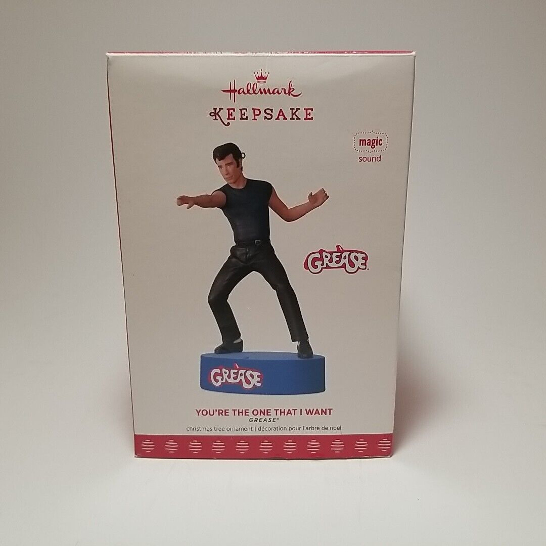 Hallmark Grease John Travolta You’re The One That I Want 2017 Ornament