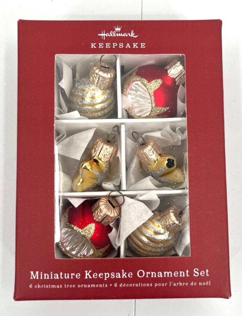 Hallmark Keepsake Ornament 2019 MINIATURE KEEPSAKE ORNAMENT SET