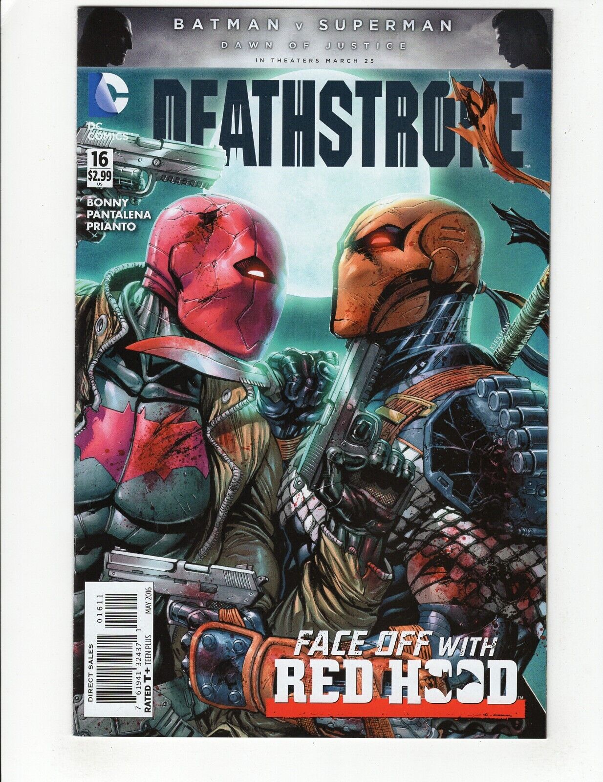 Deathstroke #16 - Red Hood - DC Comics