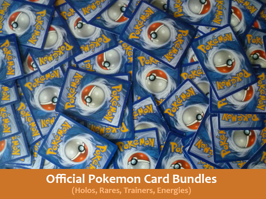 Genuine Pokemon Cards Bundle - 10x - 300x Bundles With Rares/Holos Joblot cheap