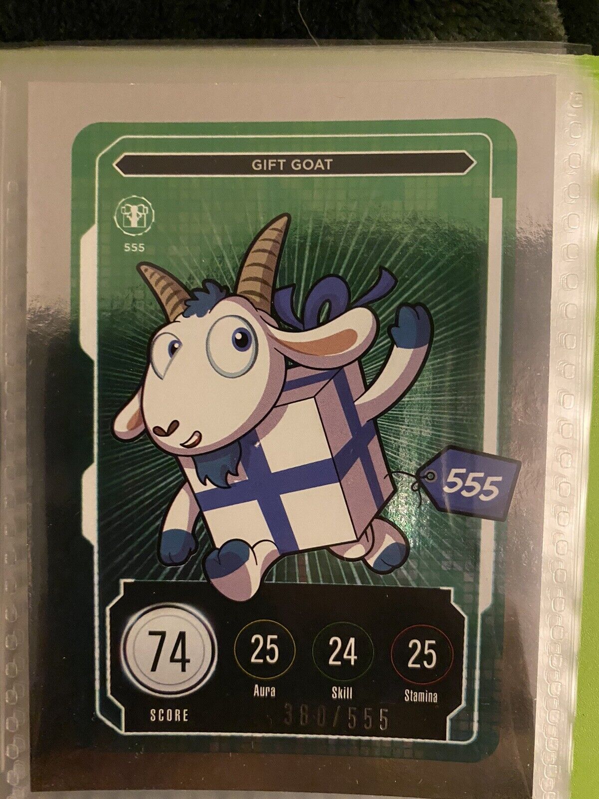VeeFriends Series 2 Compete And Collect Zerocool- Gift Goat 380/555 UBER RARE