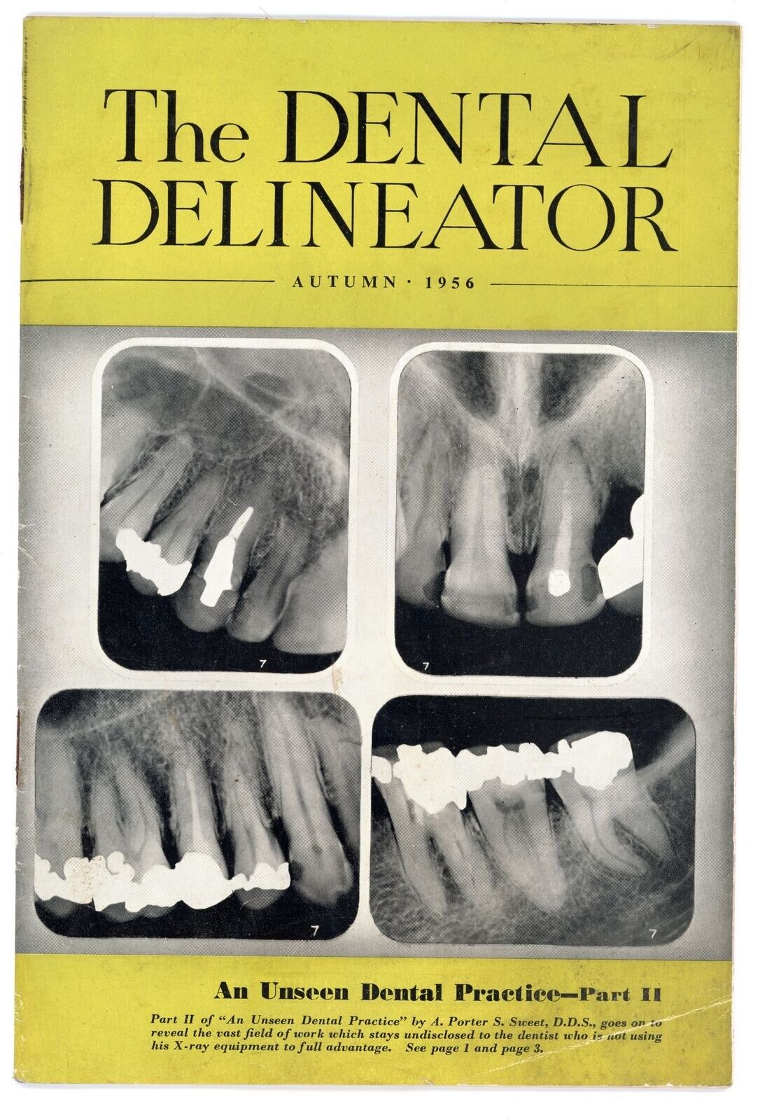 Vintage Dentistry magazine The Dental Delineator Autumn 1956 great print ads #4