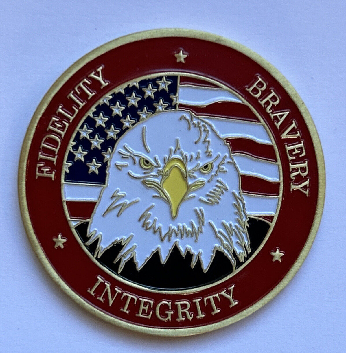 DOJ FBI Federal Bureau Of Investigation Eagle Challenge  COIN