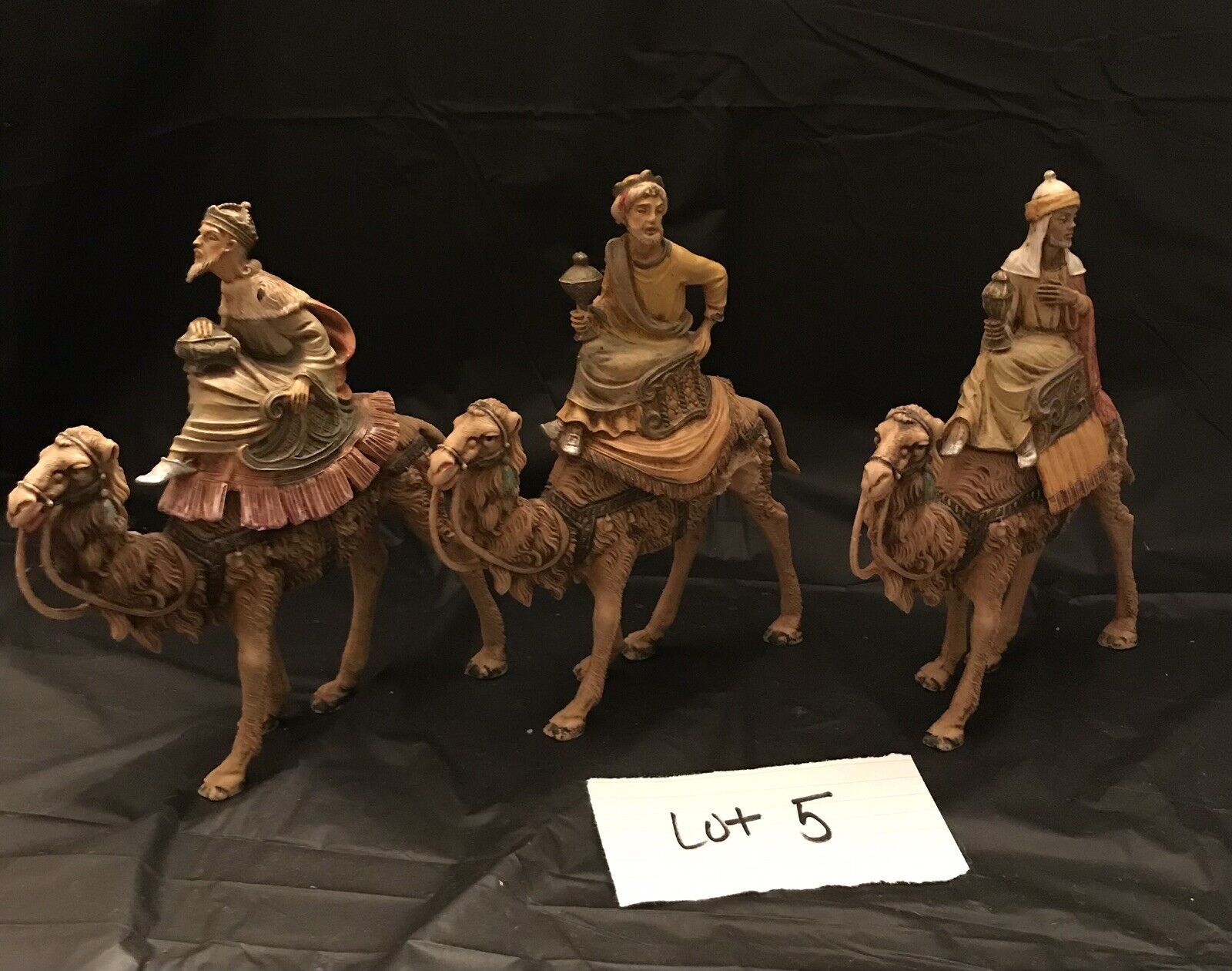 Fontanini by Roman Three Kings on Camels Set Of 3