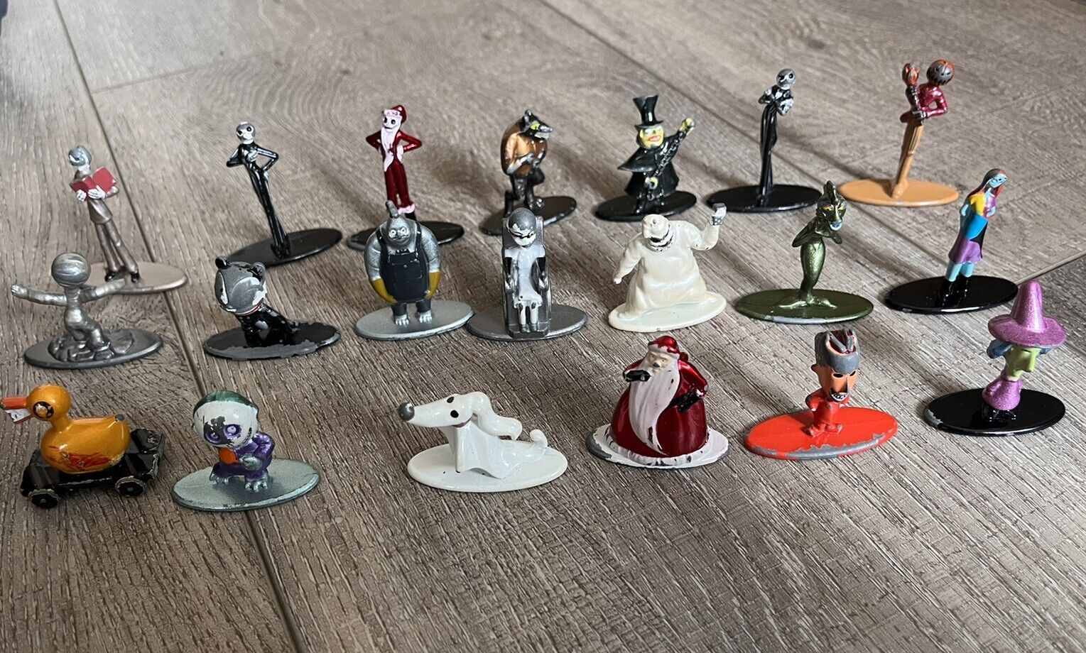 Disney Nightmare Before Christmas Nano Metalfigs Figures 26 Pc Set Jada Toys