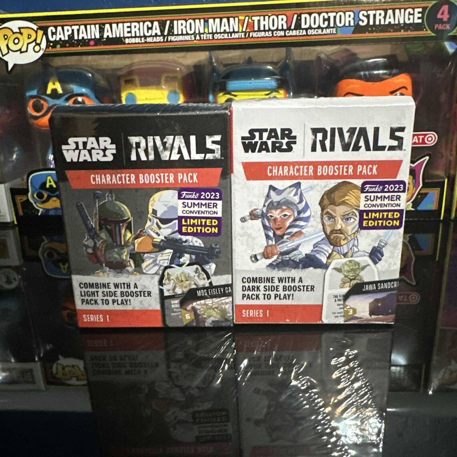 Funko Camp Fundays SDCC 2023 Exclusive Star Wars Rivals Booster Pack Set