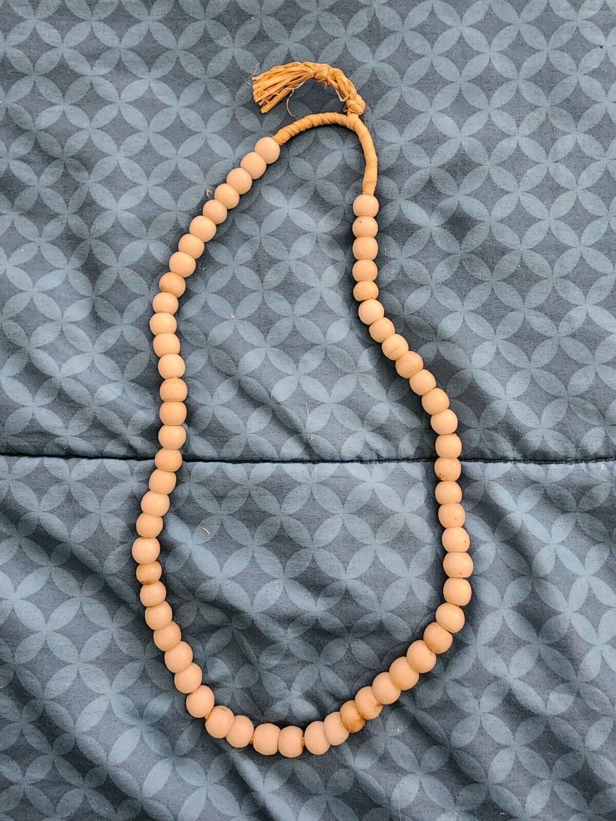 1800\'s White Trade Beads Single Strand