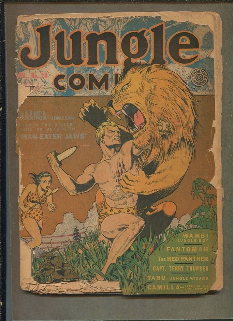 Jungle Comics 23 Fair to Poor