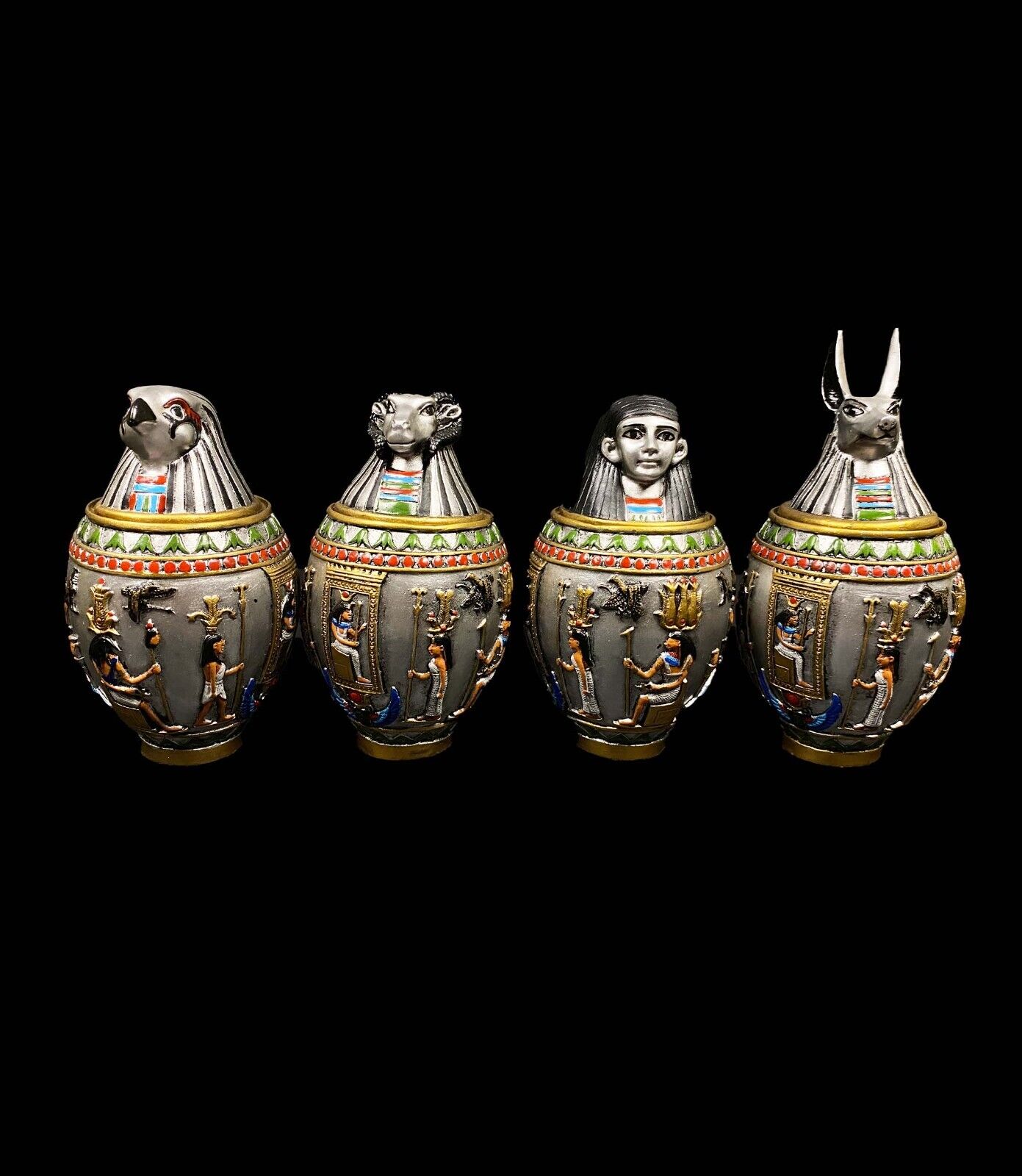 Egyptian Canopic jars