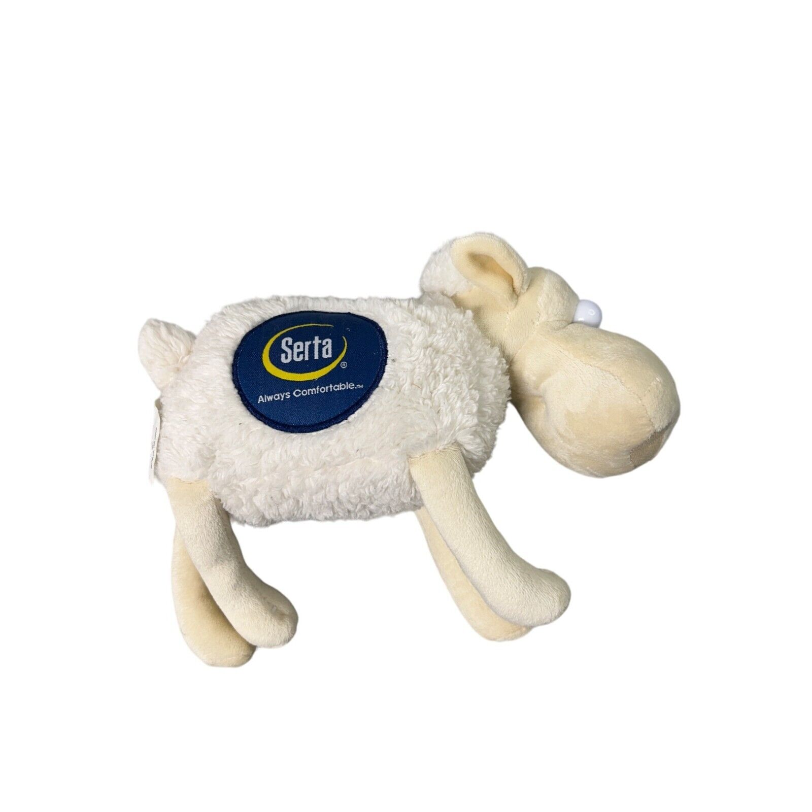 Serta Sheep #1 Mattress Company Promo Plush Stuffed Animal 2017 Toy 1 Blue eyes