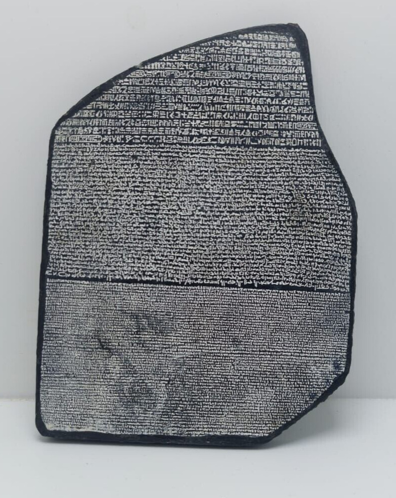 Rare Ancient Egyptian Antiques Pharaonic Rosetta Stone Antiques Monument BC