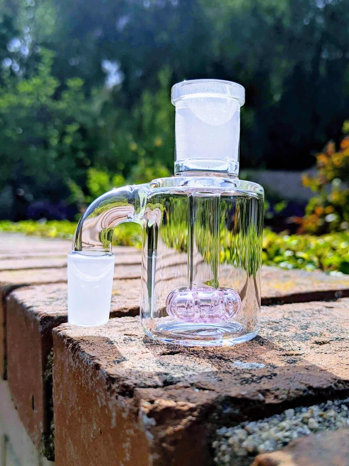 Premium Quality 14mm 90° Lil Sweety Pink Ash Catcher For Tobacco Water Pipe Bong