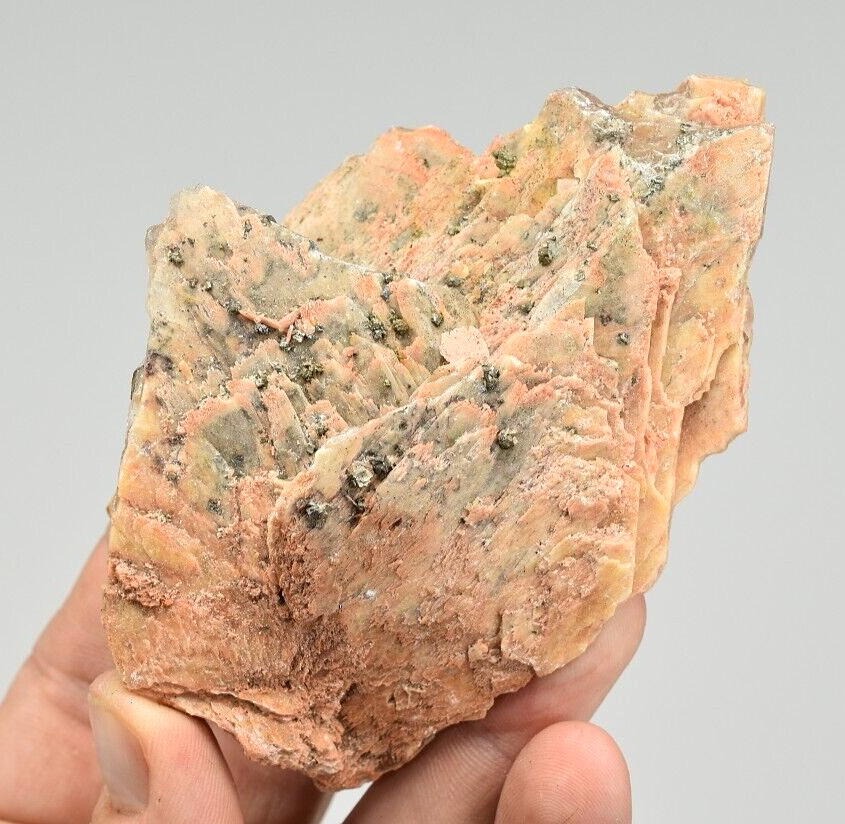 Barite with Chalcopyrite - Pea Ridge Mine, Washington Co., Missouri