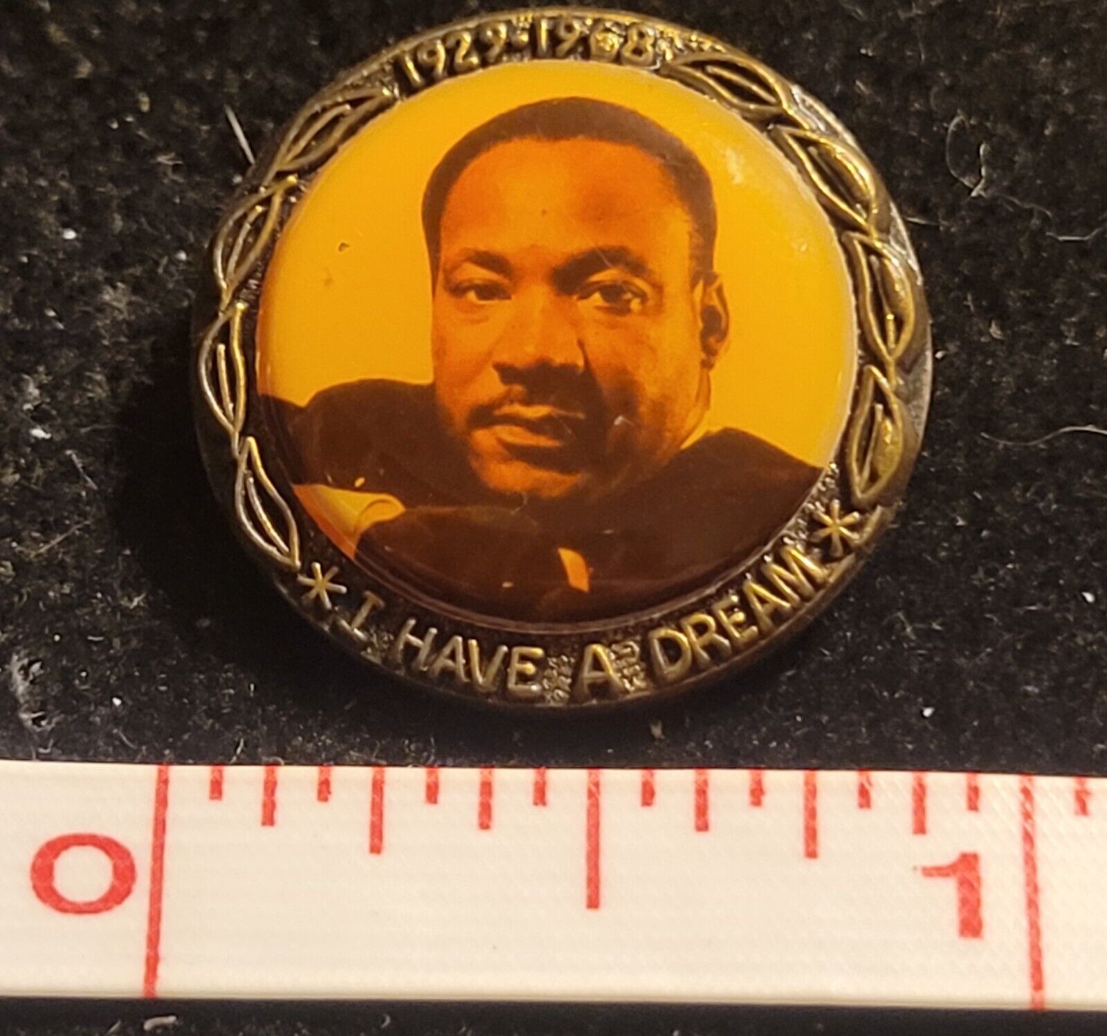 Vtg Dr. Martin Luther King Jr. I Have a Dream Commemorative Metal Lapel Pin