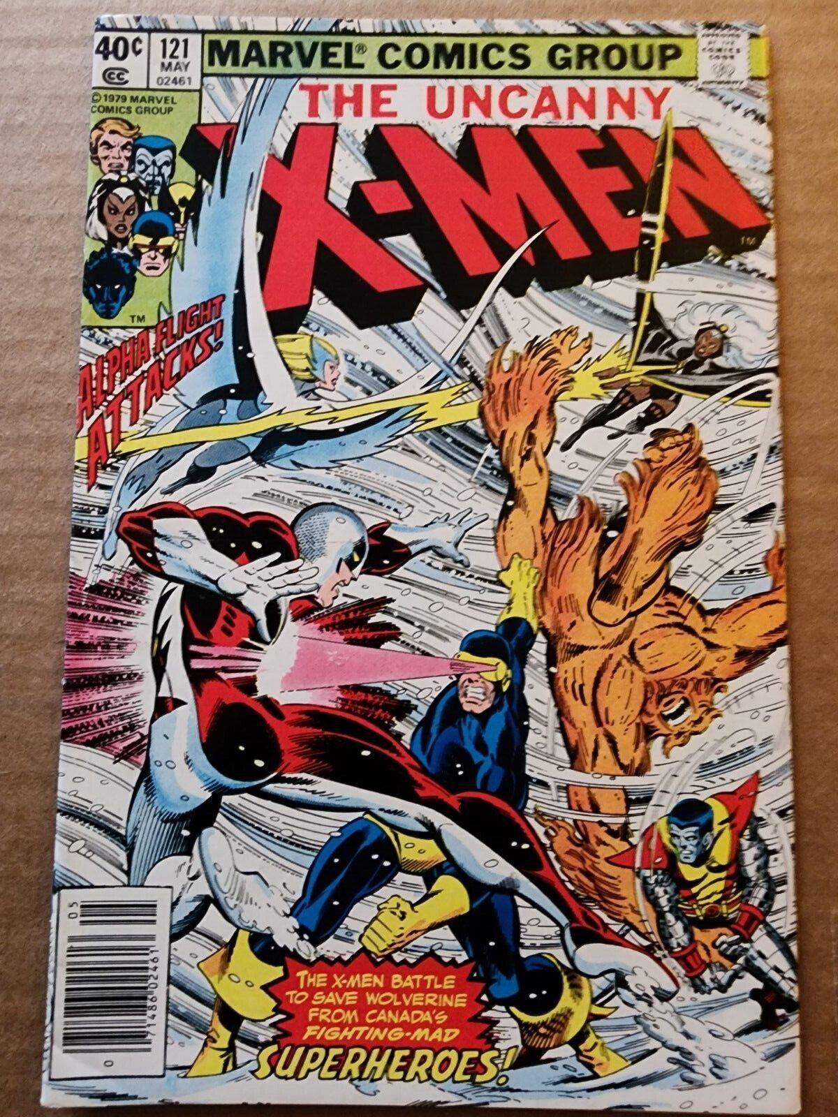 Uncanny X-Men #121 1979 1st full app. Alpha Flight (Fine+)