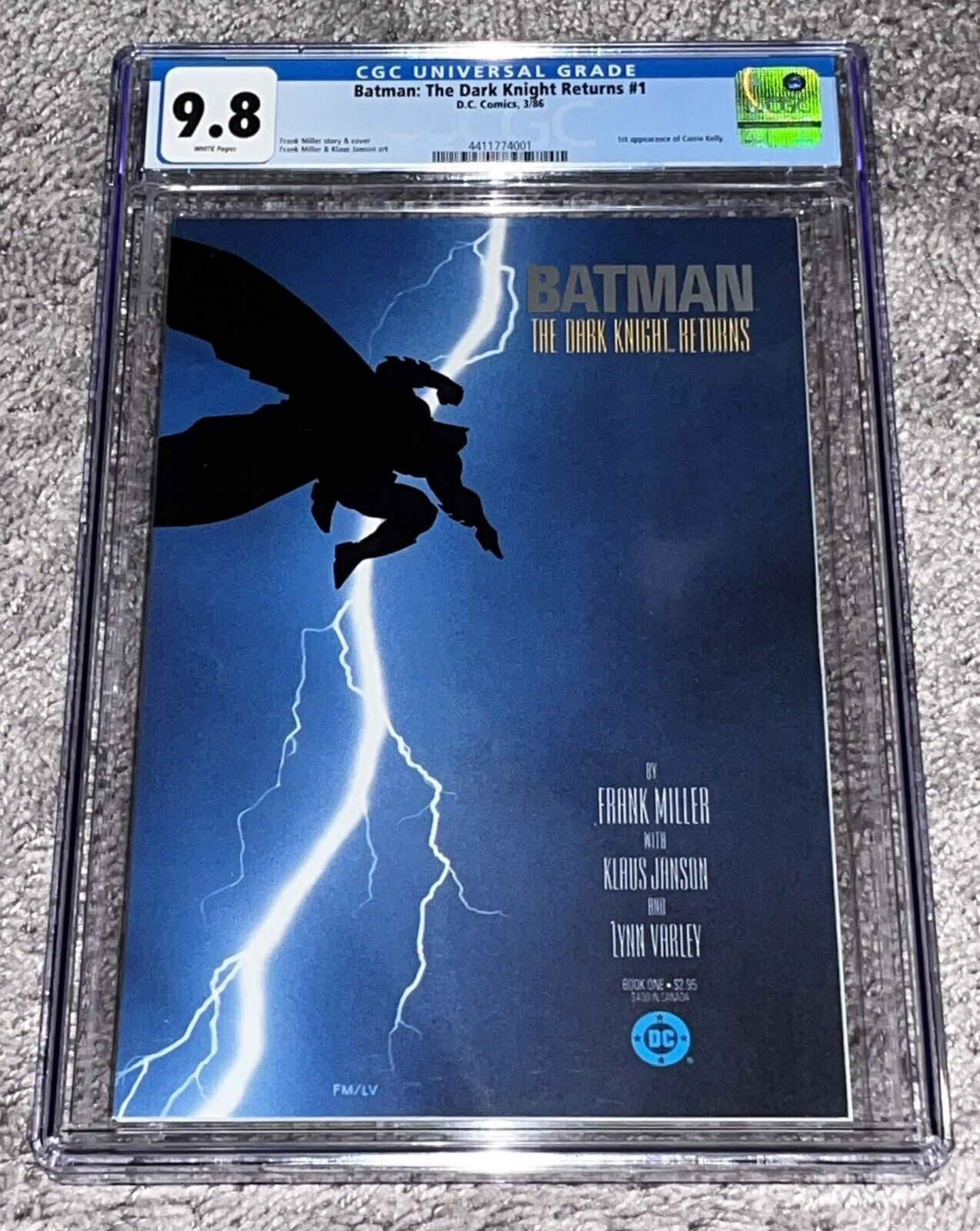 Batman: The Dark Knight Returns #1 CGC 9.8 (1986) First Print
