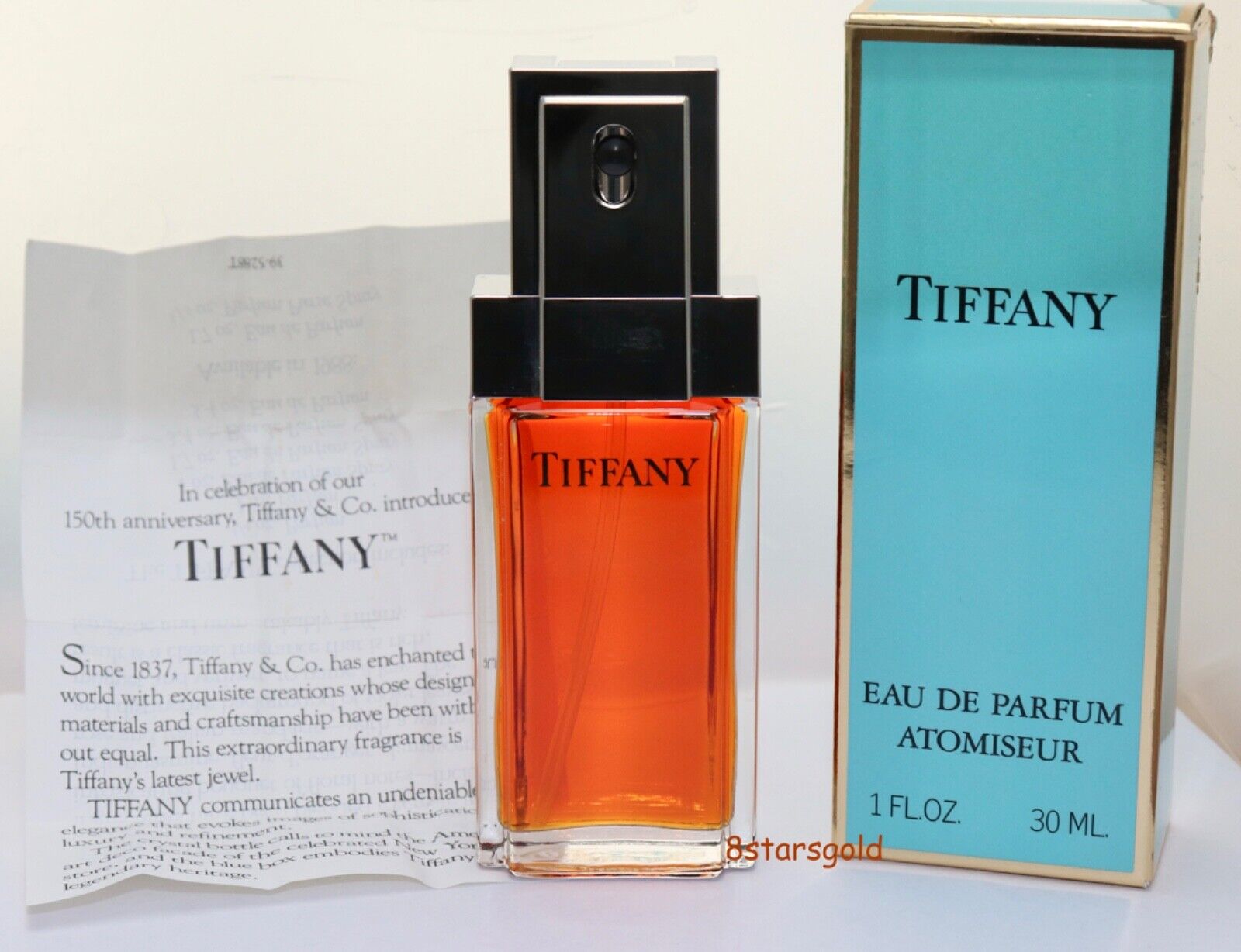 1987 Vintage Tiffany eau de parfum Atomiseur