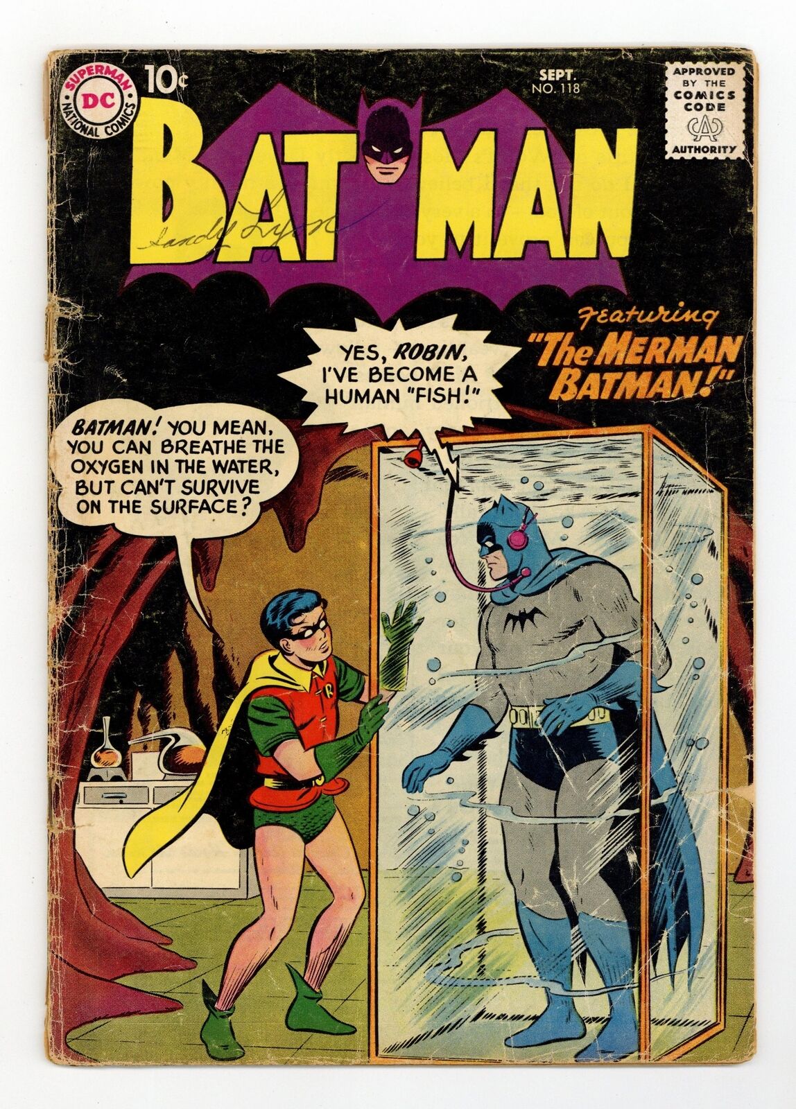 Batman #118 GD- 1.8 1958