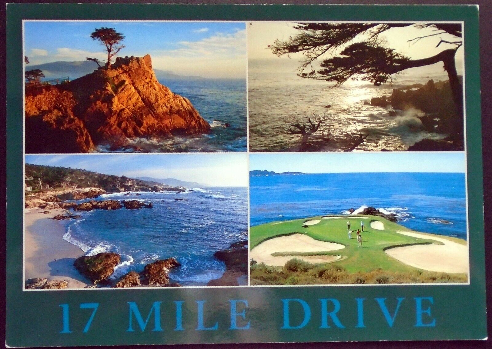 1980s Views of Monterey’s 17-Mile Drive, Pebble Beach Golf Course, CA