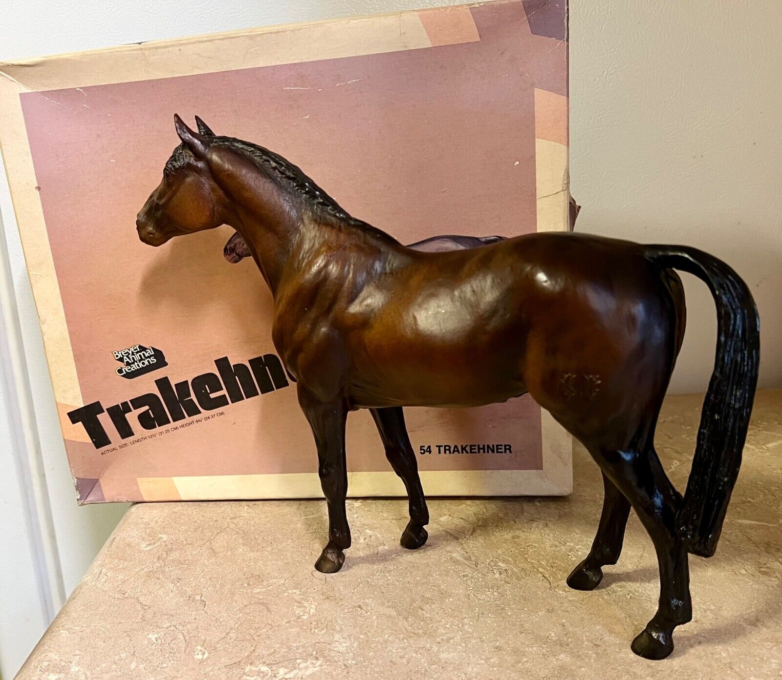 Breyer horse Trakehner No 54 Vintage with original box