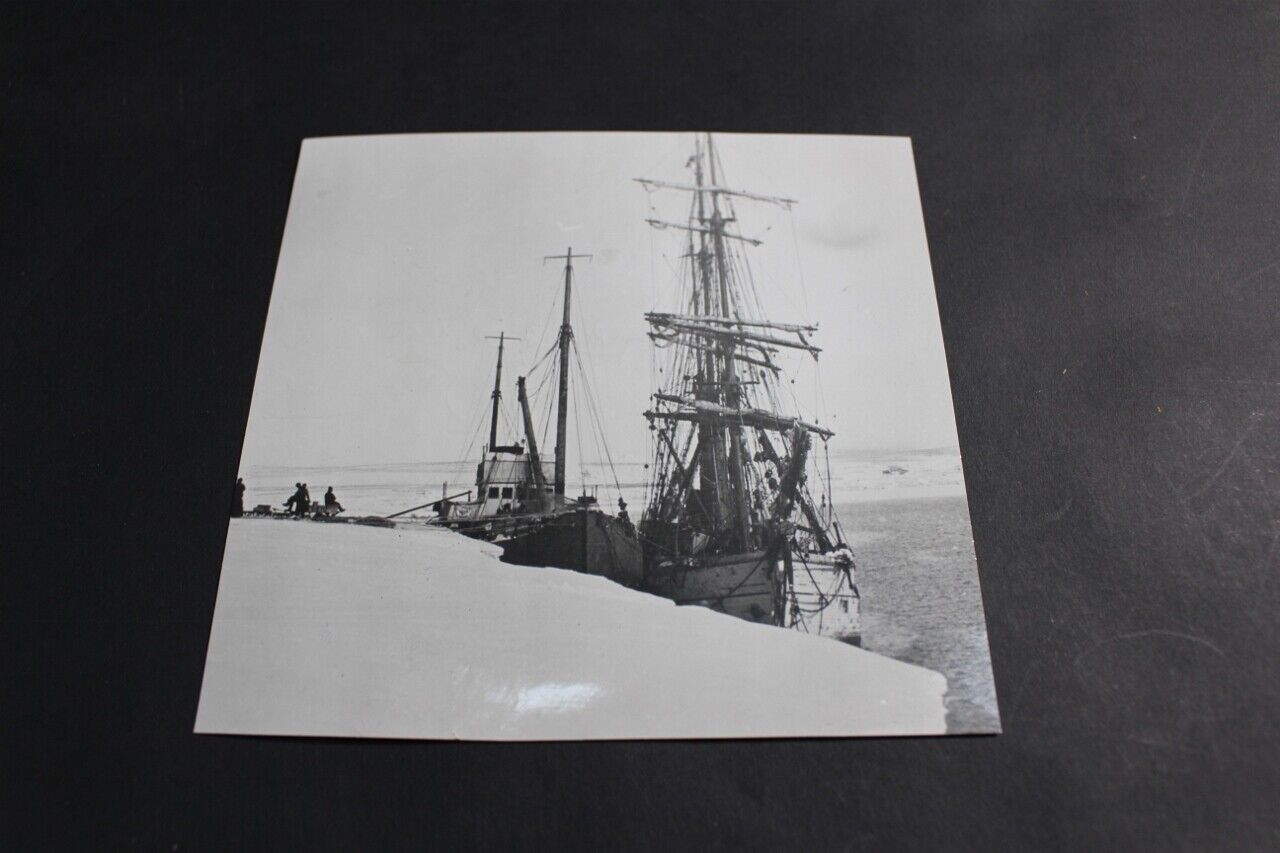 Original Admiral Richard E Byrd Antarctic Expedition Press Photo Military Navy