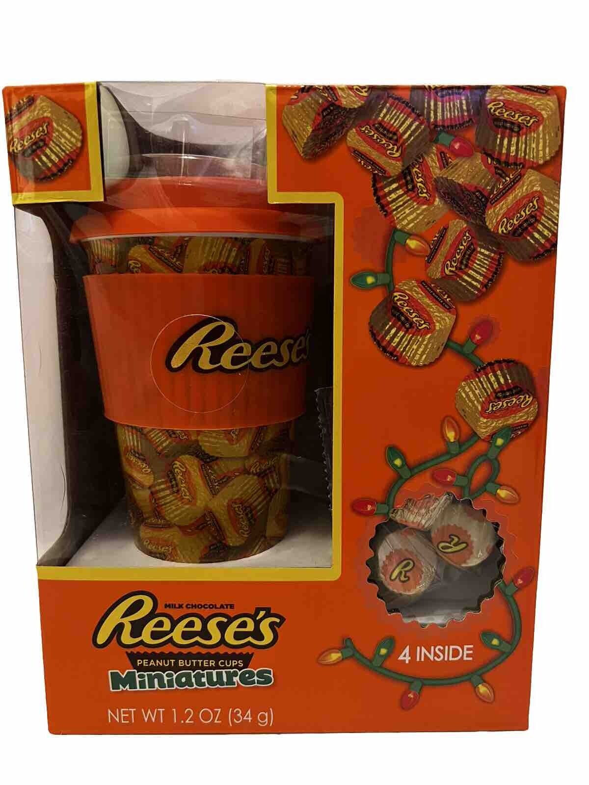 Reese's Ceramic Travel Tumbler, 2019/2020 edition, candy inside expired