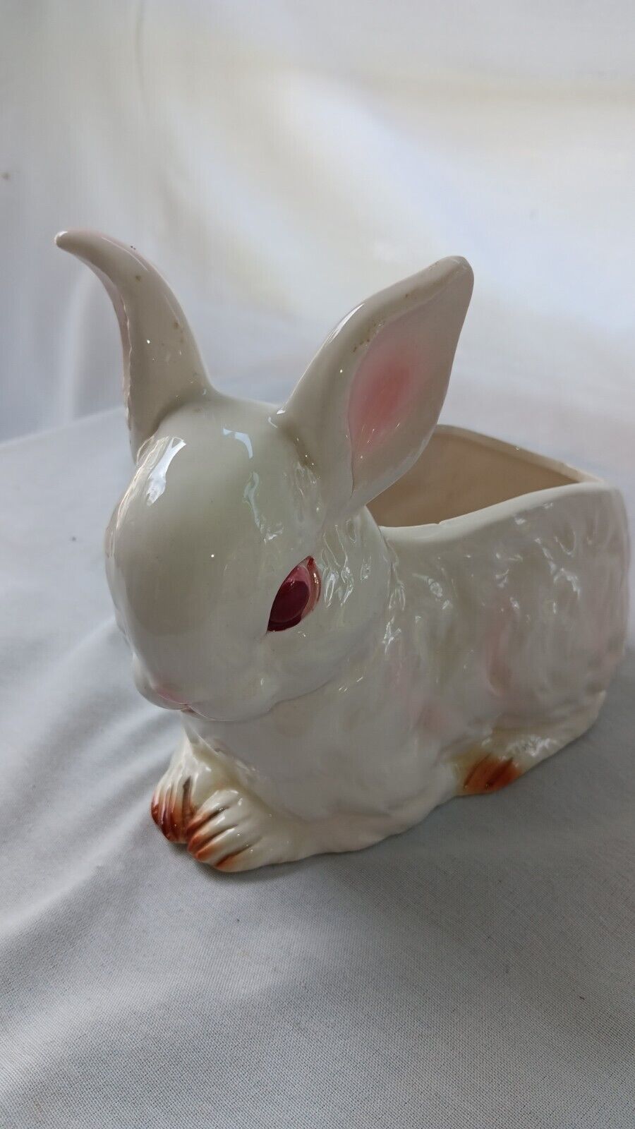 Vintage Bunny Rabbit Planter Japan 5.5\