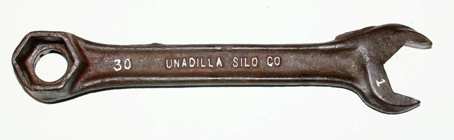 Old Vintage 30 UNADILLA SILO CO Farm implement wrench Tool NY 1