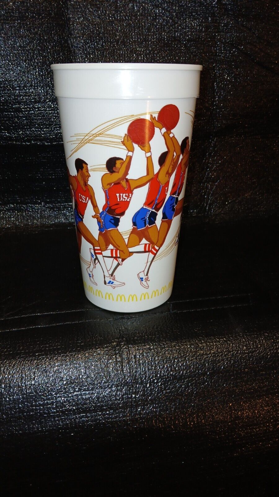 McDonald\'s 1988 Summer Olympics Super Size Cups USA Team Seoul Basketball