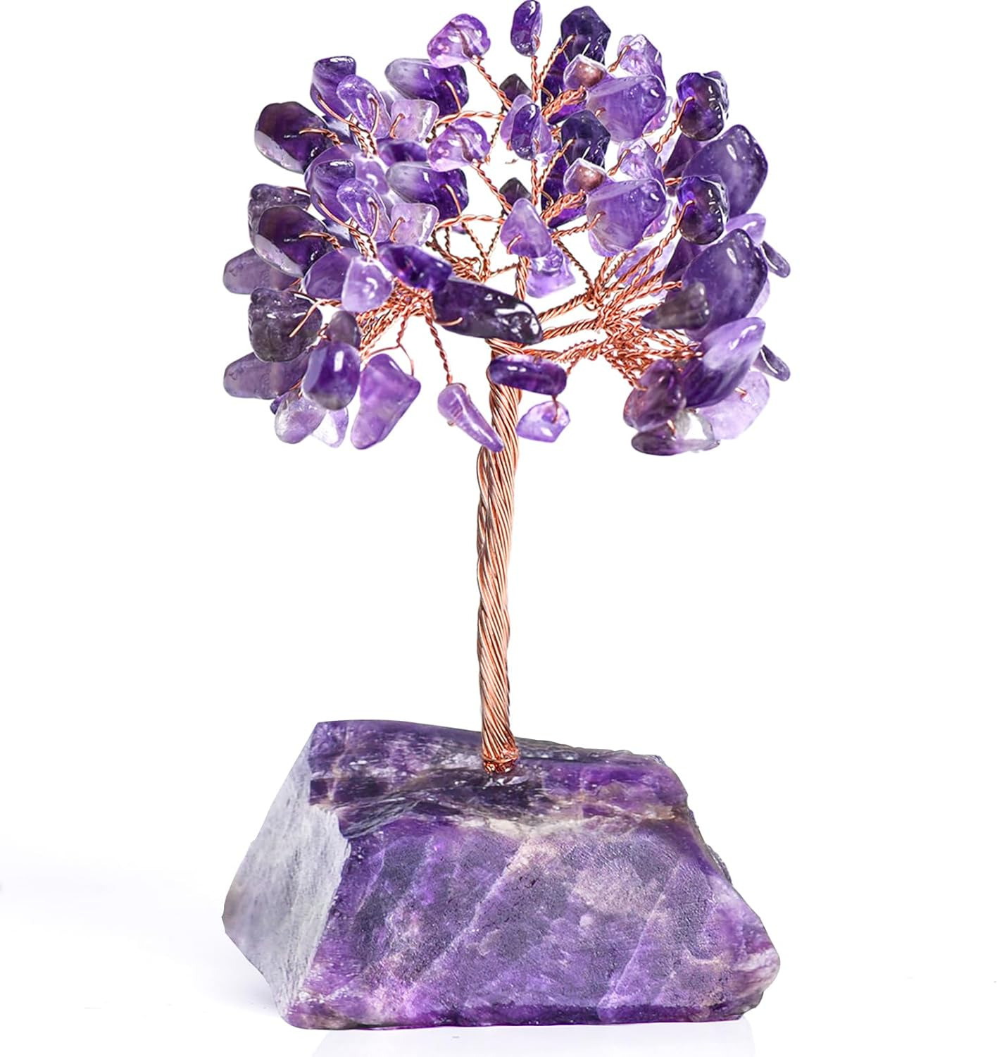 Amethyst Crystal Tree of Life,Money Tree Decorations,Crystals and Healing Stones