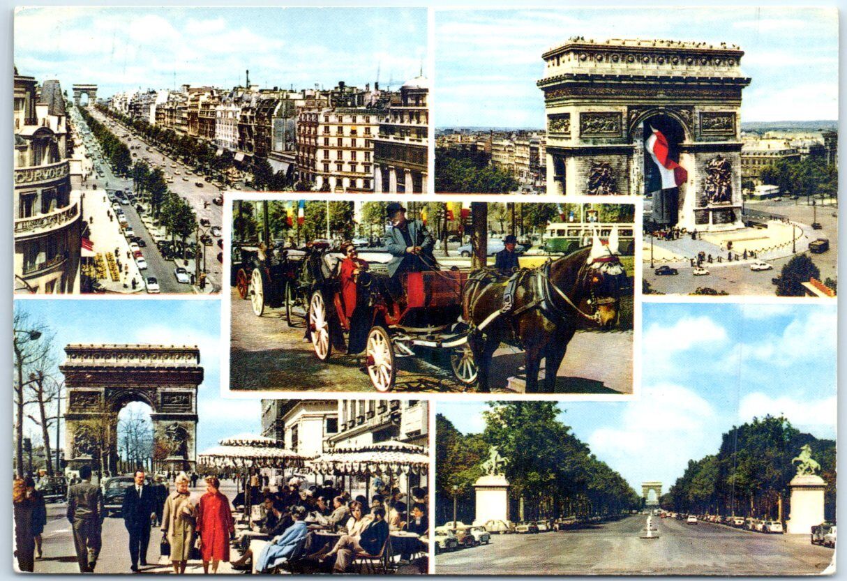 Postcard - Paris, France