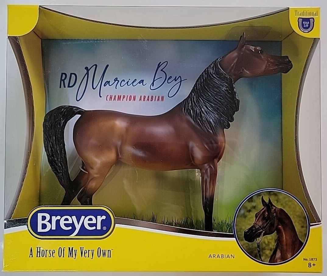 Breyer RD Marciea Bey #1873 new in box (box slightly damaged but not horse) 4