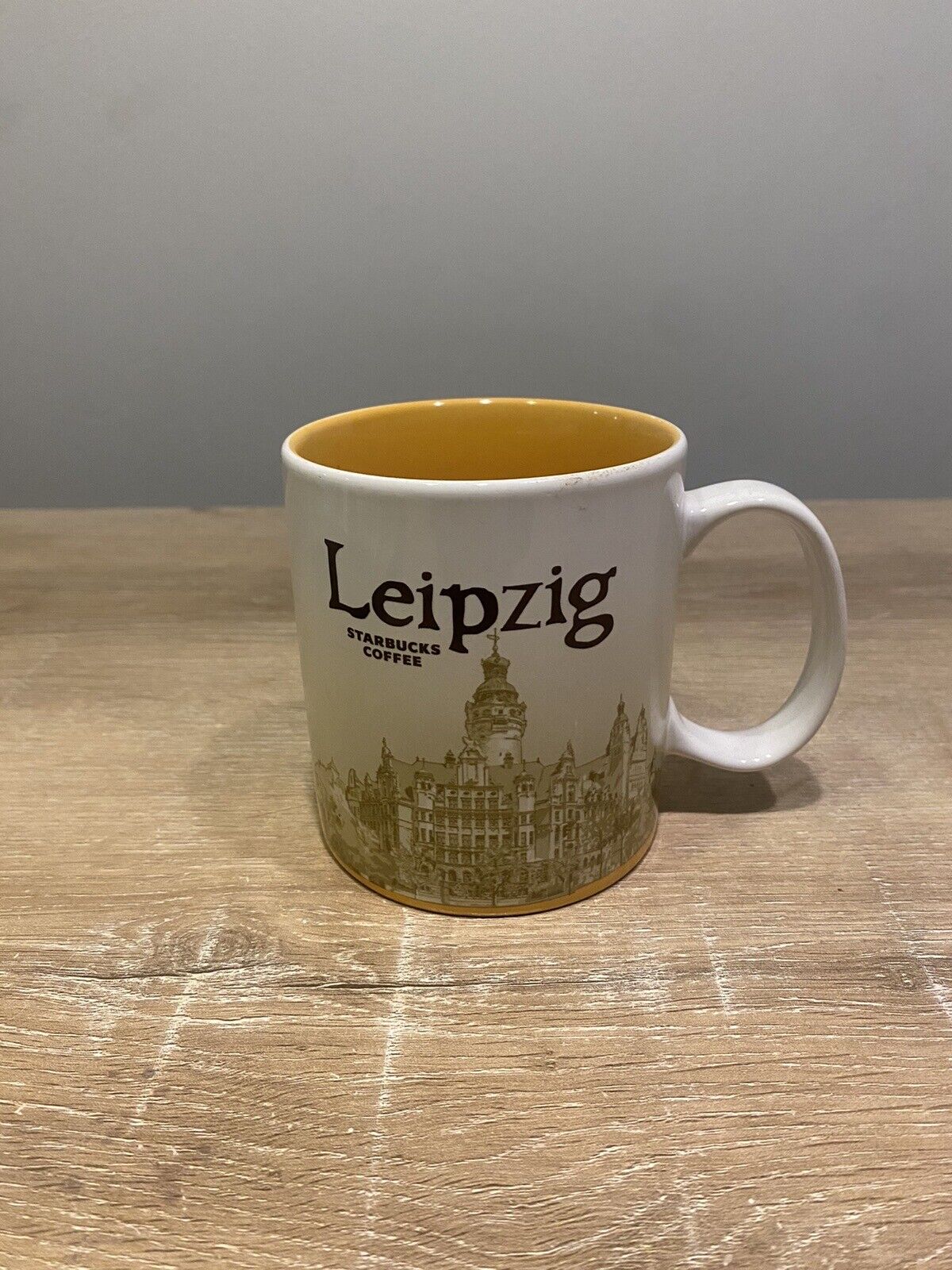 Starbucks Coffee Mug Cup City Leipzig Germany Global Icon Collector Series