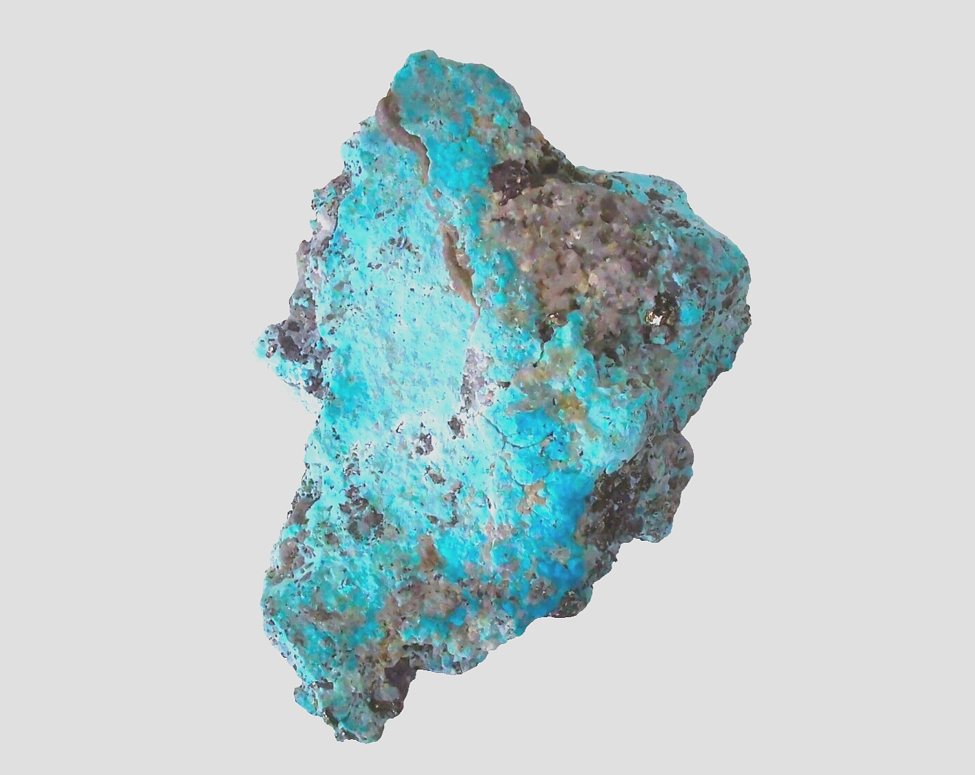 Turquoise With Pyrite Rough, 100% Natural Stone, Not Stabilized, 0.312 Kg