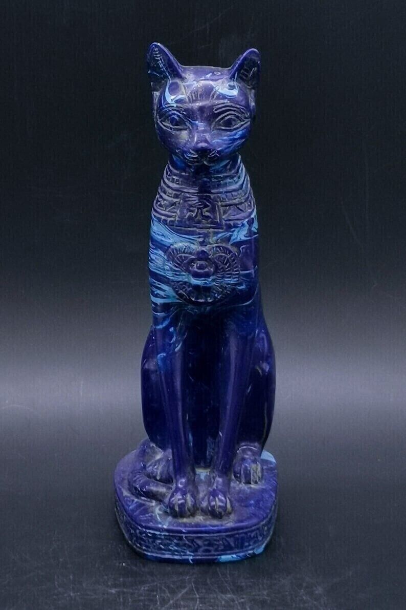 Rare Antique Ancient Egyptian Goddess Bastet Egyptian Lovely cat from Egypt BC