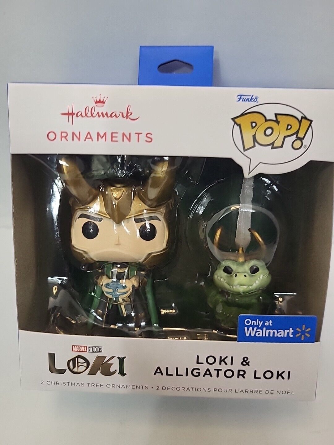 Funko Pop Hallmark Loki & Alligator Ornaments 2023, Marvel