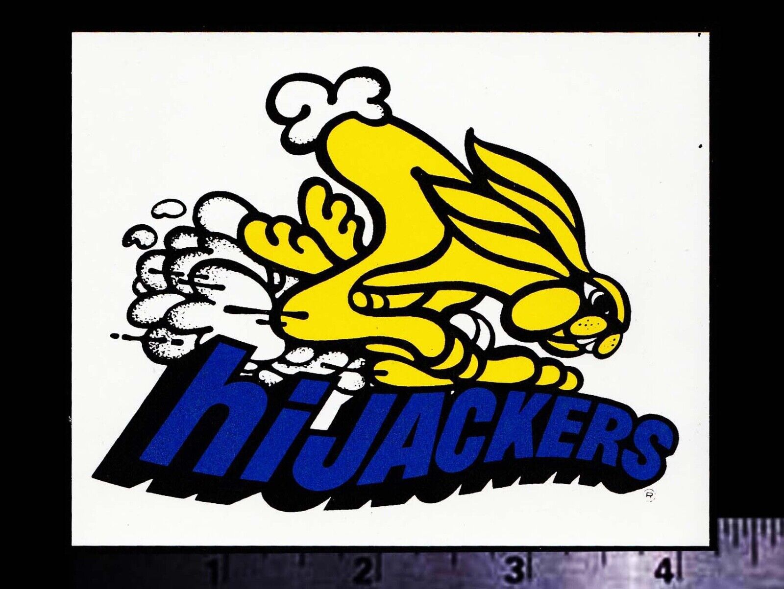 HIJACKERS Gabriel Shocks - Original Vintage 1970's Racing Decal/Sticker 4 inch