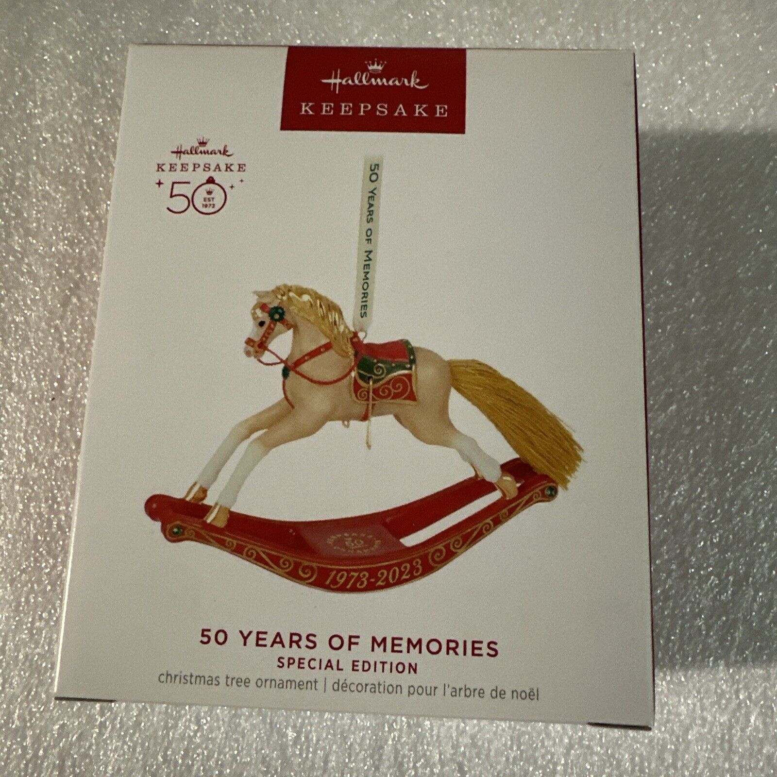 2023 Hallmark Ornament 50 Years of Memories Special Edition New in Box Read
