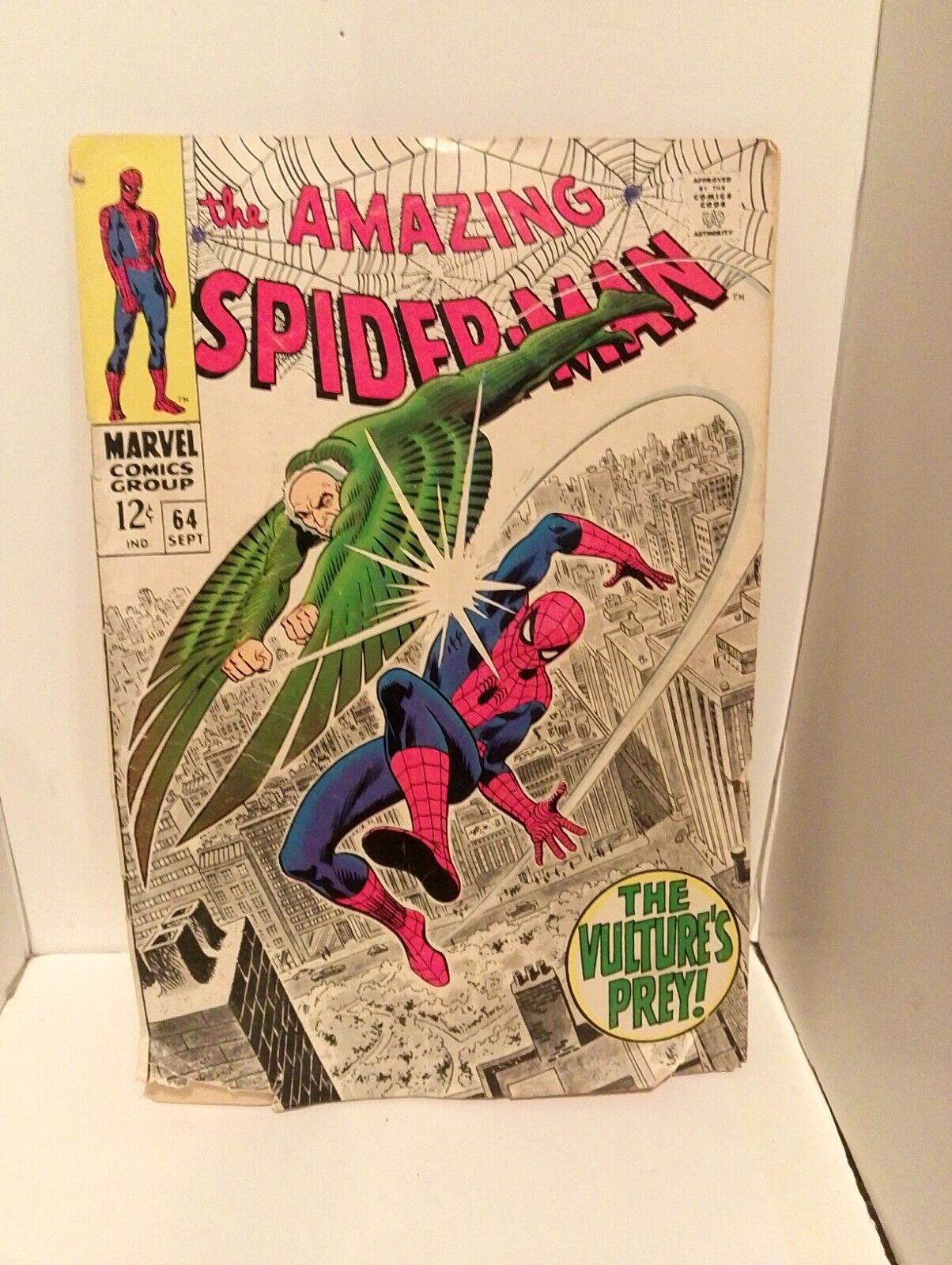Amazing Spider-Man #64 - Classic Vulture Cover Art