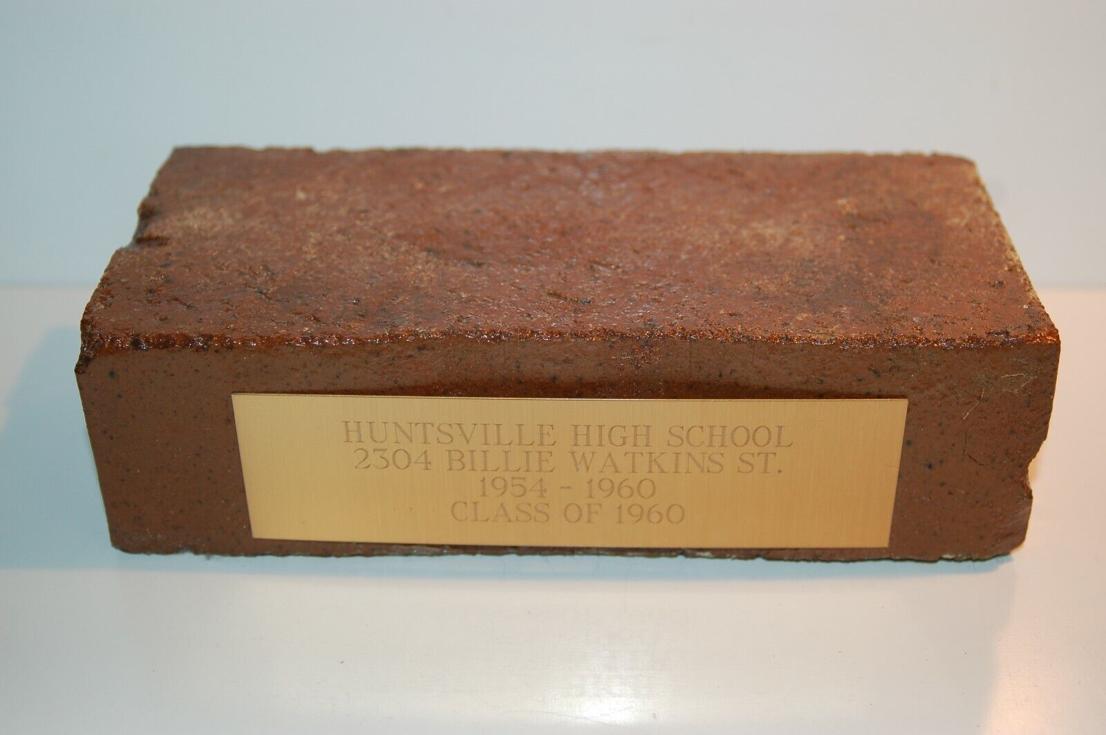 Vintage Huntsville, AL High School Brick 2304 Billie Watkins St. 1954 - 1960 