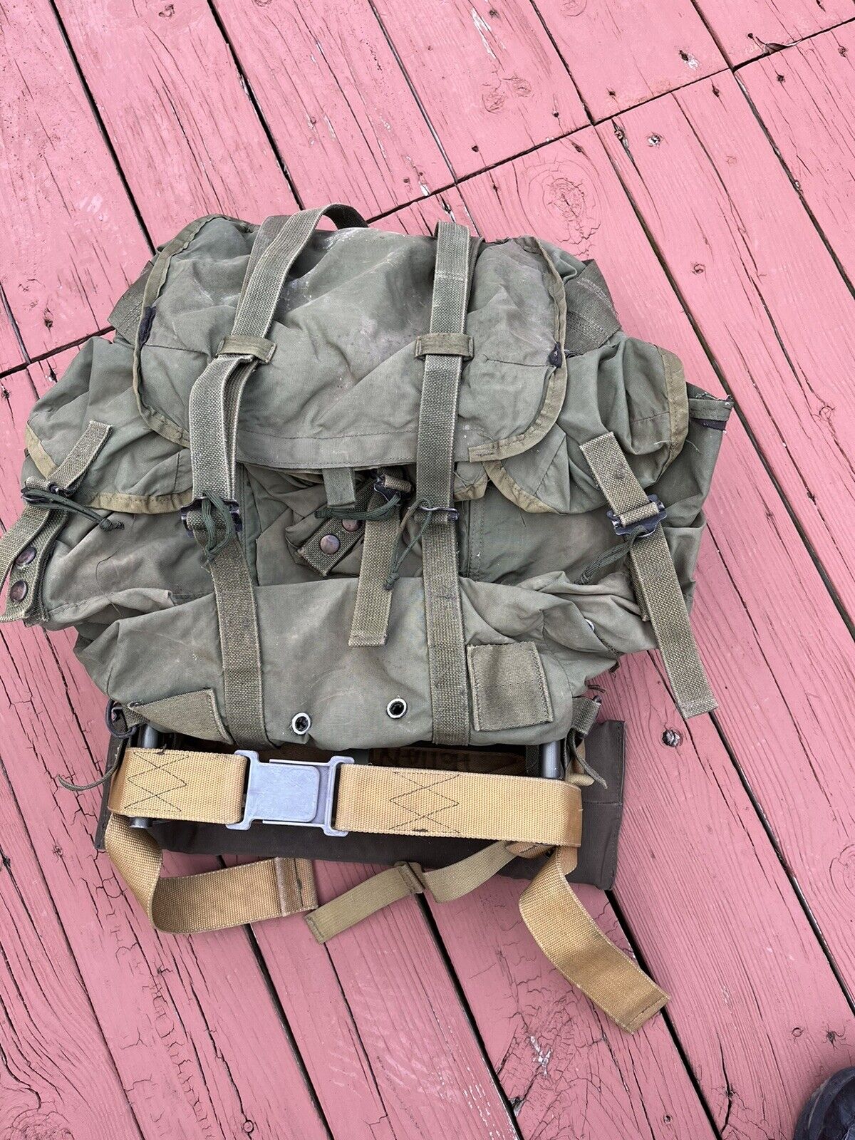 US Military ALICE Medium Combat Backpack Complete 