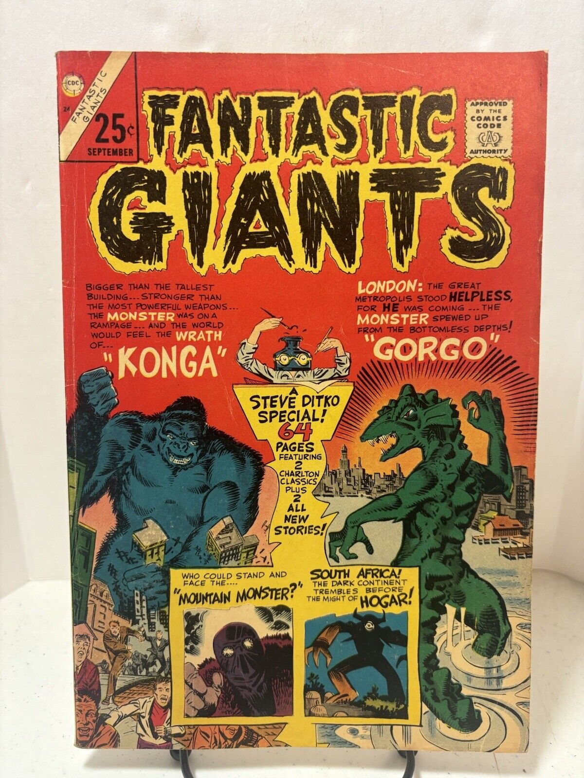 Fantastic Giants #24 1966 Charlton Comics FN / VF