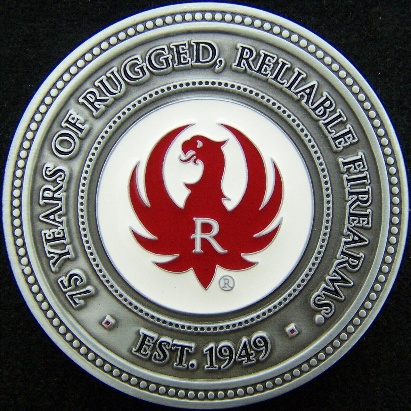 Ruger Firearms 75th Anniversary Challenge Coin
