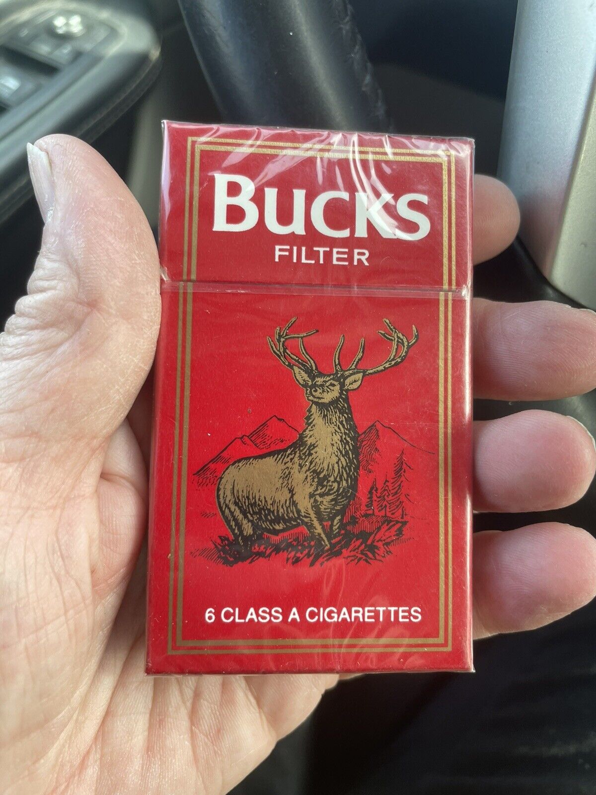 Bucks Filter Cigarette empty Complimentary packet box vintage