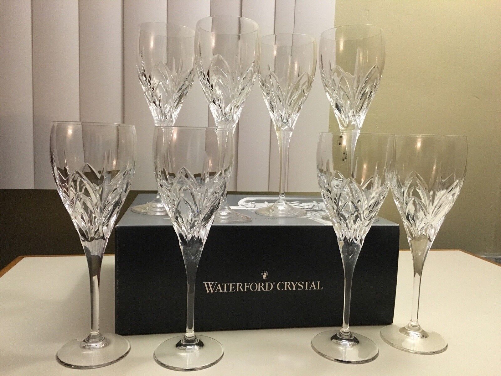 Marquis By Waterford Lead Crystal Caprice Wine Glasses